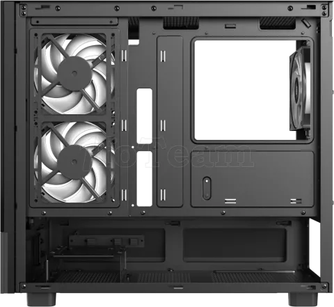 Photo de Boitier Mini Tour Micro ATX Xeron Nex C31 RGB avec panneaux vitrés (Noir)