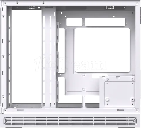 Photo de Boitier Mini Tour Micro ATX Xigmatek Cloud M Digital avec panneaux vitrés (Blanc)