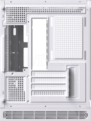 Photo de Boitier Mini Tour Micro ATX Xigmatek Cloud M Digital avec panneaux vitrés (Blanc)