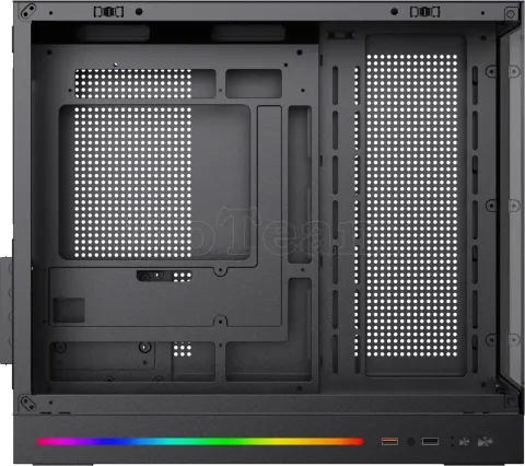 Photo de Boitier Mini Tour Micro ATX Xigmatek Cloud M Digital avec panneaux vitrés (Noir)