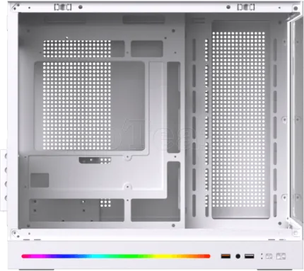 Photo de Boitier Mini Tour Micro ATX Xigmatek Could M Digital avec panneaux vitrés (Blanc)
