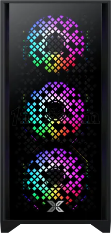 Photo de Boitier Mini Tour Micro ATX Xigmatek NYX II RGB avec panneaux vitrés (Noir)