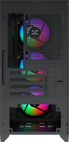 Photo de Boitier Mini Tour Micro ATX Xigmatek NYX II RGB avec panneaux vitrés (Noir)