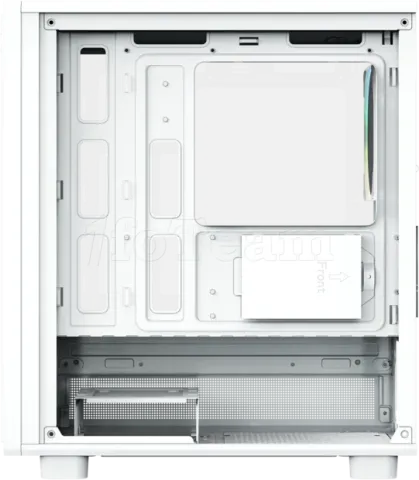 Photo de Boitier Mini Tour Micro ATX XYZ Atom RGB avec panneau vitré (Blanc)