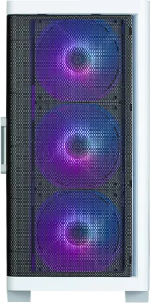 Photo de Boitier Mini Tour Micro ATX Zalman M4 RGB avec panneau vitré (Blanc)