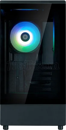 Photo de Boitier Mini Tour Micro ATX Zalman P10 RGB avec panneaux vitrés (Noir)