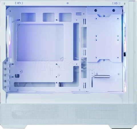 Photo de Boitier Mini Tour Micro ATX Zalman P30 Air RGB avec panneaux vitrés (Blanc)