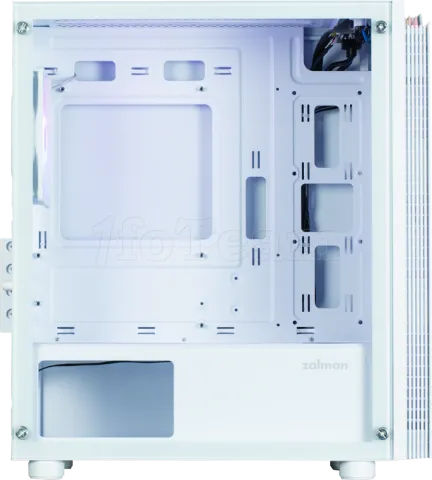 Photo de Boitier Mini Tour Micro ATX Zalman T4 Plus avec panneau vitré (Blanc)