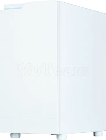 Photo de Boitier Mini Tour Micro ATX Zalman T4 Plus avec panneau vitré (Blanc)