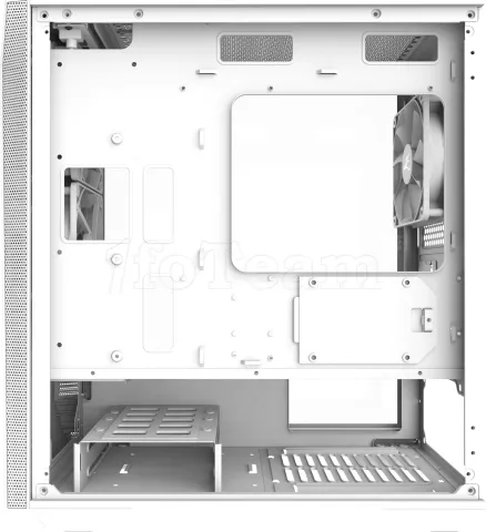 Photo de Boitier Mini Tour Micro ATX Zalman Z1 Iceberg avec panneau vitré (Blanc)