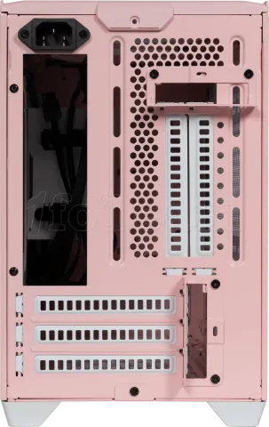 Photo de Boitier Mini Tour Mini-ITX Cooler Master MasterBox NR200P avec panneau vitré/grille (Rose)