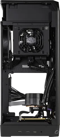 Photo de Boitier Mini Tour Mini ITX Cooler Master NCore 100 Max (Bronze) avec alimentation 850W