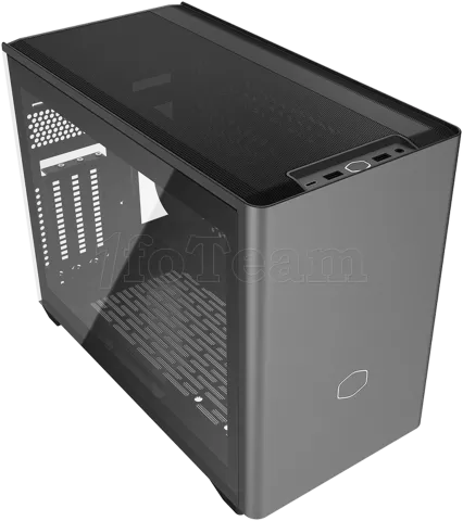Photo de Boitier Mini Tour Mini ITX Cooler Master NR200P Max V2 avec panneau vitré/grille (Noir)