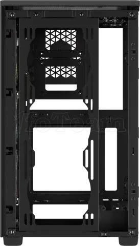 Photo de Boitier Mini Tour Mini-ITX Corsair iCue 2000D Airflow RGB (Noir)