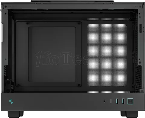 Photo de Boitier Mini Tour Mini ITX DeepCool CH160 avec panneau vitré (Noir)