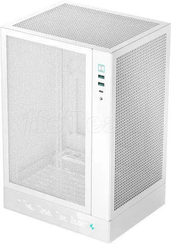 Photo de Boitier Mini Tour Mini ITX DeepCool CH170 Digital (Blanc)