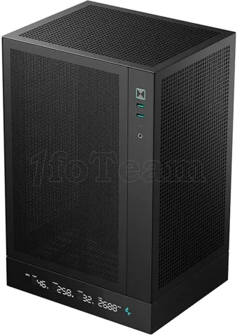 Photo de Boitier Mini Tour Mini ITX DeepCool CH170 Digital (Noir)