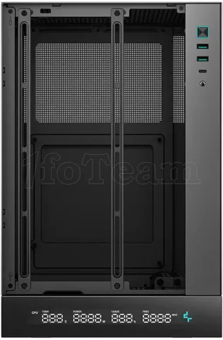 Photo de Boitier Mini Tour Mini ITX DeepCool CH170 Digital (Noir)