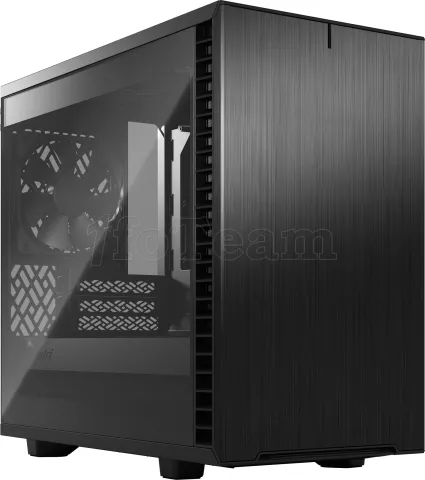 Photo de Boitier Mini Tour Mini ITX Fractal Design Define 7 Nano avec panneau vitré (Noir)