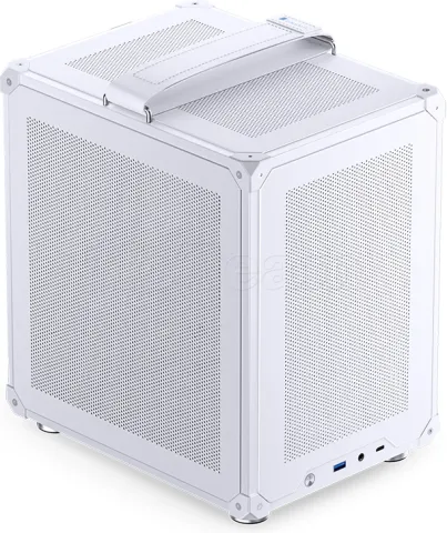 Photo de Boitier Mini Tour Mini-ITX Jonsbo C6-ITX (Blanc)