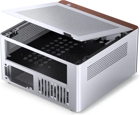 Photo de Boitier Mini Tour Mini ITX Jonsbo N10 (Argent)