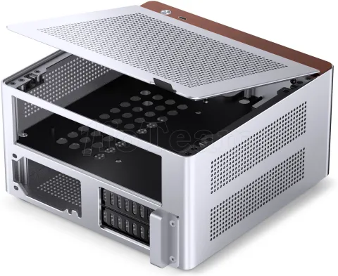 Photo de Boitier Mini Tour Mini-ITX Jonsbo NV10 (Argent)