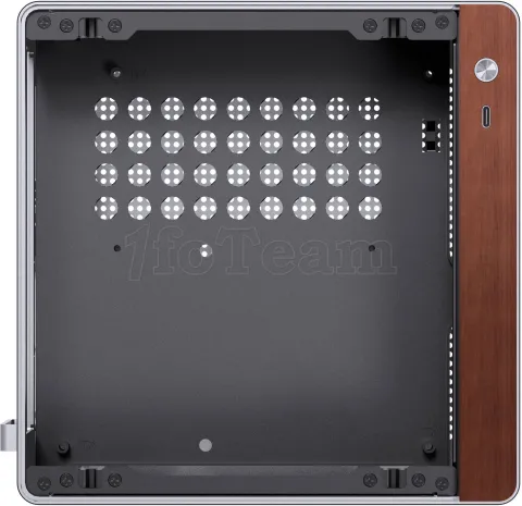 Photo de Boitier Mini Tour Mini-ITX Jonsbo NV10 (Argent)