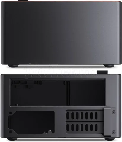 Photo de Boitier Mini Tour Mini-ITX Jonsbo NV10 (Noir)