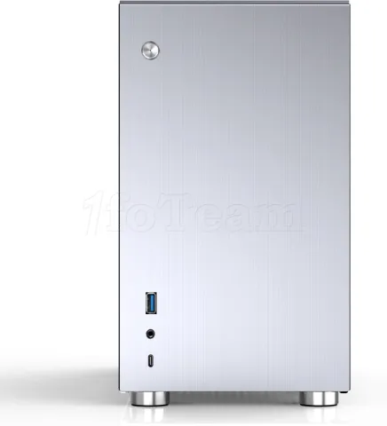 Photo de Boitier Mini Tour Mini ITX Jonsbo V10 (Argent)