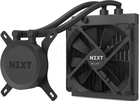 Photo de Boitier Mini Tour Mini ITX NZXT H1 + alimentation 650W & watercooling (Noir)