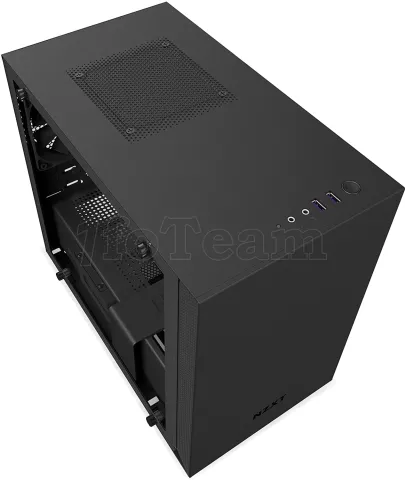 Photo de Boitier Mini Tour Mini ITX NZXT H200 avec panneau vitré (Noir)