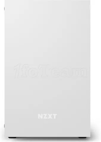 Photo de Boitier Mini Tour Mini ITX NZXT H200i RGB avec panneau vitré (Noir/Blanc)