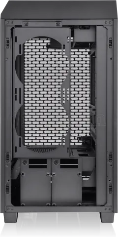Photo de Boitier Mini Tour Mini ITX Thermaltake The Tower 200 avec panneaux vitrés (Noir)