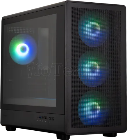 Photo de Boitier Mini Tour Mini ITX Zalman M5  avec panneau vitré (Noir)