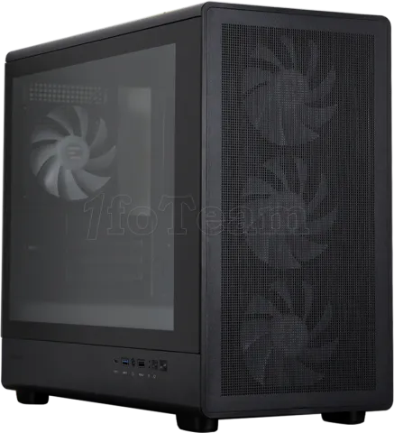 Photo de Boitier Mini Tour Mini ITX Zalman M5  avec panneau vitré (Noir)