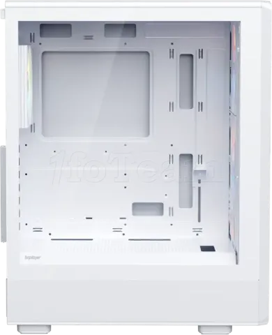 Photo de Boitier Moyen Tour ATX 1stPlayer BR7 RGB avec panneaux vitrés (Blanc)