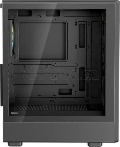 Photo de Boitier Moyen Tour ATX 1stPlayer BR7 RGB avec panneaux vitrés (Noir)
