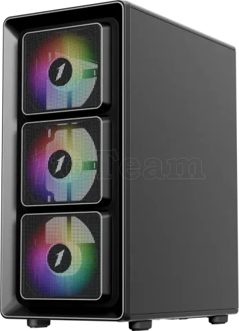 Photo de Boitier Moyen Tour ATX 1stPlayer BR7 RGB avec panneaux vitrés (Noir)