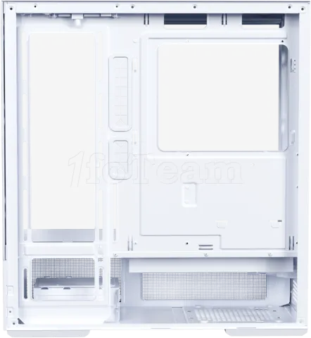 Photo de Boitier Moyen Tour ATX 1stPlayer CV7 RGB avec panneaux vitrés (Blanc)
