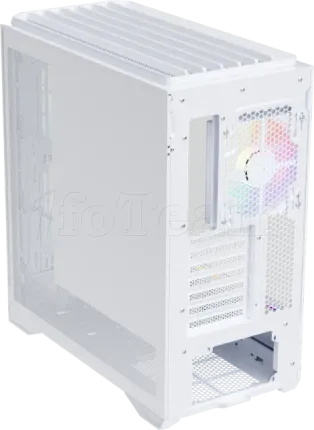Photo de Boitier Moyen Tour ATX 1stPlayer GM8 RGB avec panneau vitré (Blanc)