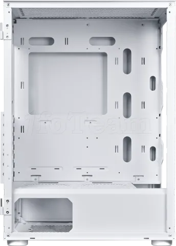 Photo de Boitier Moyen Tour ATX 1stPlayer Go6 RGB avec panneau vitré (Blanc)