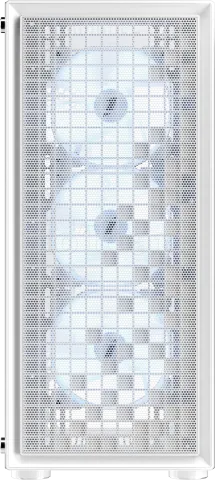 Photo de Boitier Moyen Tour ATX 1stPlayer Go6 RGB avec panneau vitré (Blanc)