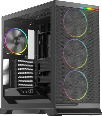 Photo de Boitier Moyen Tour ATX 1stPlayer GP8 RGB avec panneau vitré (Noir)