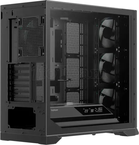 Photo de Boitier Moyen Tour ATX 1stPlayer GP8 RGB avec panneau vitré (Noir)