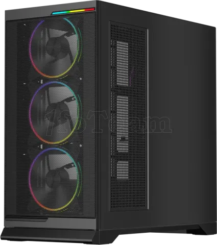 Photo de Boitier Moyen Tour ATX 1stPlayer GP8 RGB avec panneau vitré (Noir)