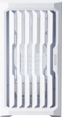 Photo de Boitier Moyen Tour ATX 1stPlayer H2 RGB avec panneau vitré (Blanc)
