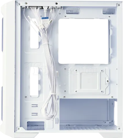 Photo de Boitier Moyen Tour ATX 1stPlayer H2 RGB avec panneau vitré (Blanc)