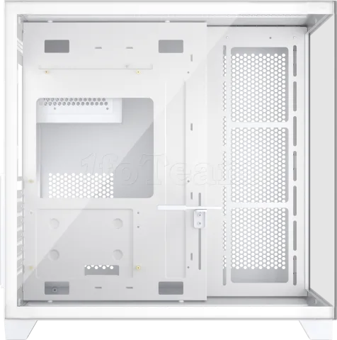 Photo de Boitier Moyen Tour ATX 1stPlayer MV8 RGB avec panneaux vitrés (Blanc)