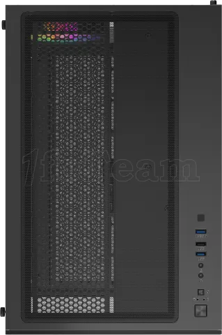 Photo de Boitier Moyen Tour ATX 1stPlayer MV8-TP RGB  avec panneaux vitrés (Noir)