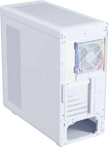 Photo de Boitier Moyen Tour ATX 1stPlayer PB8 RGB avec panneaux vitrés (Blanc)